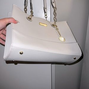 White Anne Klein Tote